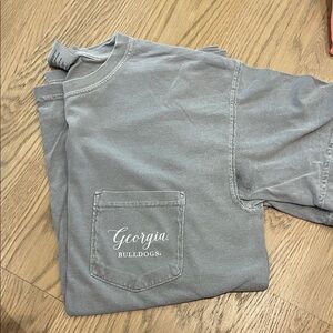 Comfort Colors Gray University of Georgia T-Shirt